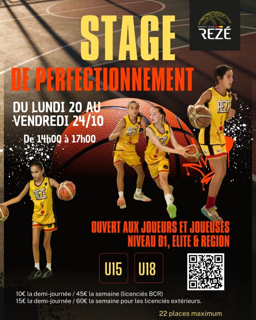 Stage de Perfectionnement (niveau D1, Élite et Région)