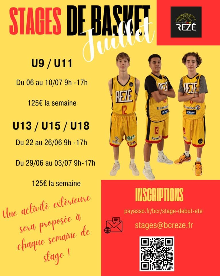 stage juin juillet
