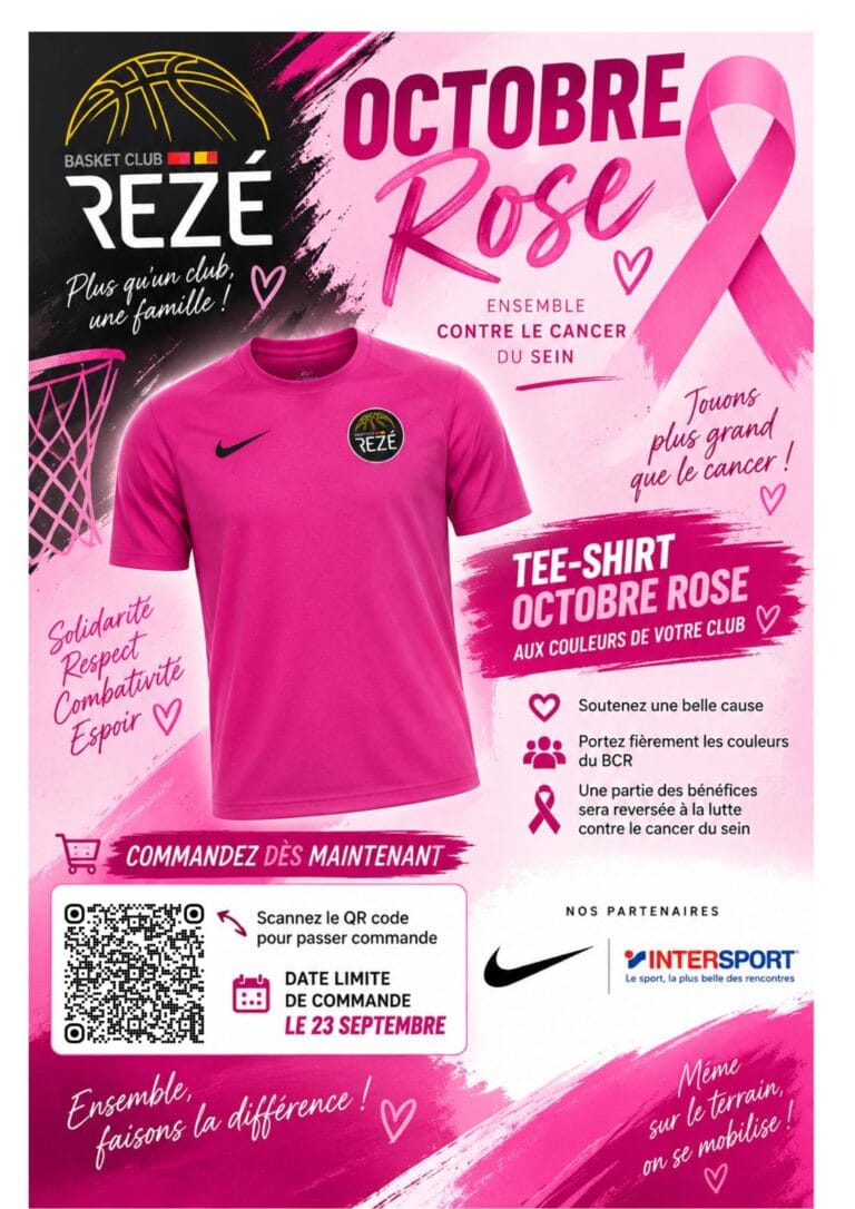 Tee-shirt Octobre rose